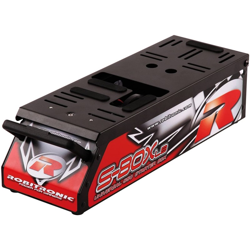 Robitronic avviatore starter box universale in alluminio On/Off-Road (1/10 e 1/8)