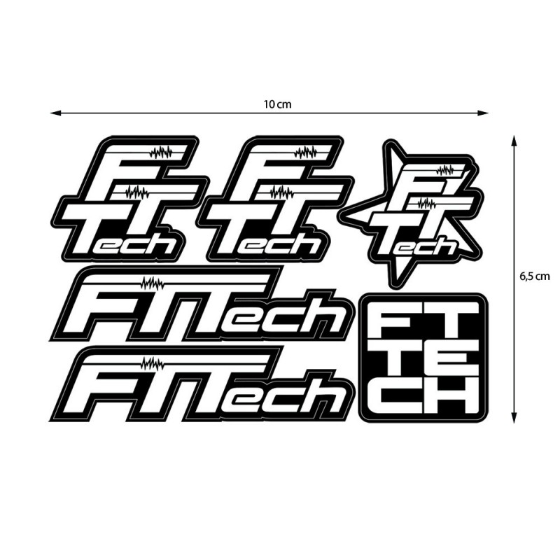Adesivi FTTech Sticker 6 in 1
