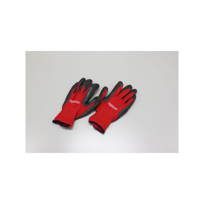 KY-80471M Guanti Pit Glove M, Rosso E Nero