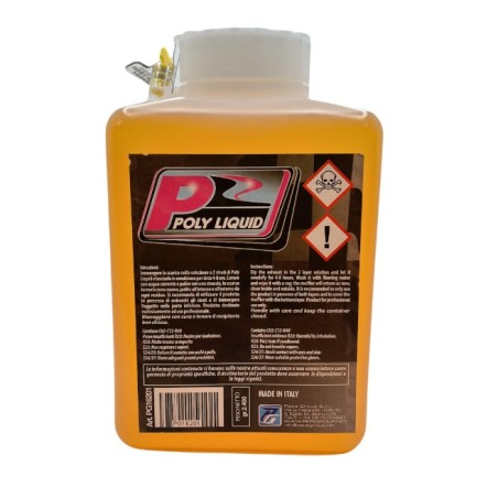 Poly Liquid Detergente Autopulente Per Scarico Marmitte Motore 2400g netto
