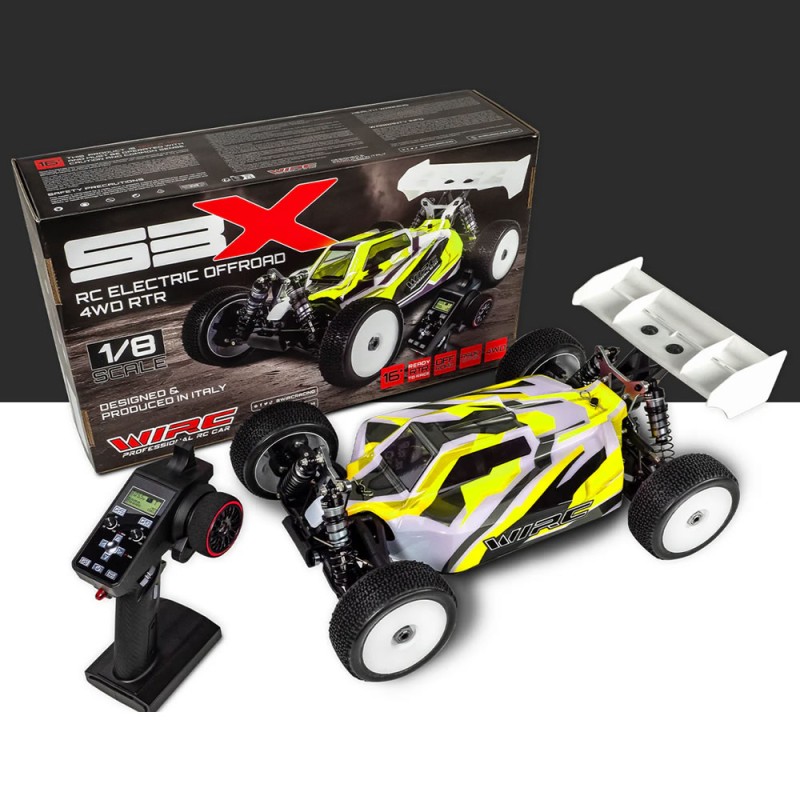 WIRC SBX RTR 1/8 OFF-ROAD ELECTRIC BUGGY 4WD (GIALLO)