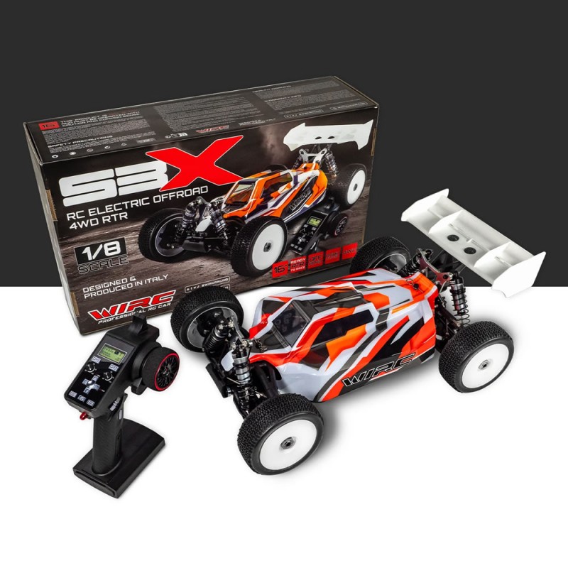 SBX RTR 1/8 OFF-ROAD ELECTRIC BUGGY 4WD (ARANCIO)